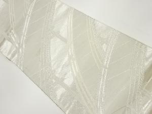 橋模様織出し袋帯